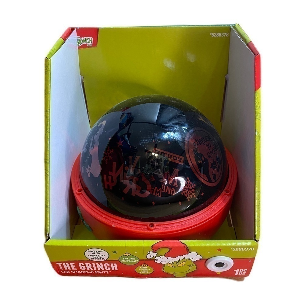 The Grinch LED Shadow Lights Christmas Decoration NEW Dr. Seuss